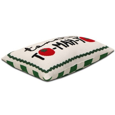Tomato Lumbar Pillow - Bullseye's Playground