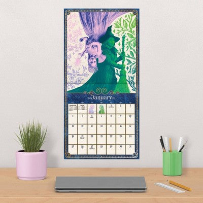 DateWorks 12"x12" 2026 Wicked Wall Calendar