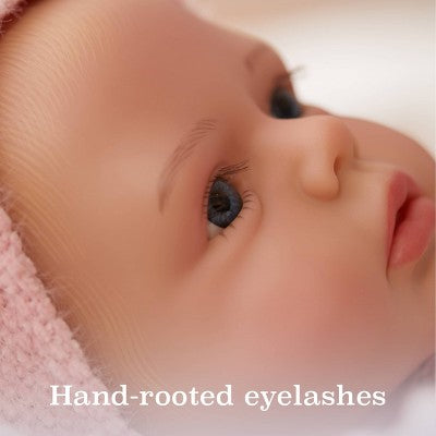 BABY Born Real Hand-Painted Realistic Reborn Baby Doll Girl - Fair Open Eyes