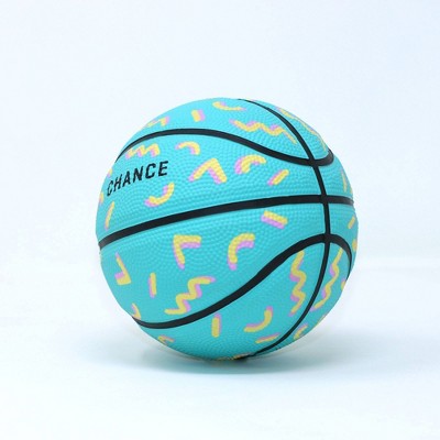 Chance Retro Remix Squiggles Basketball - Light Blue