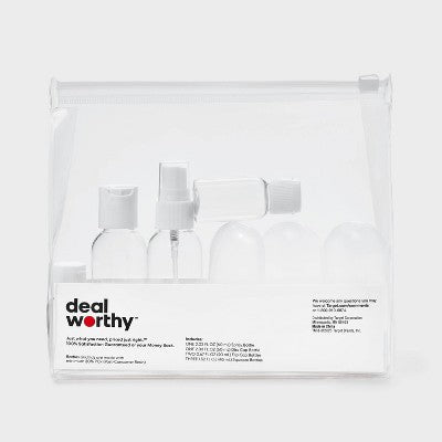 TSA Travel Container Set - 7ct - Dealworthy