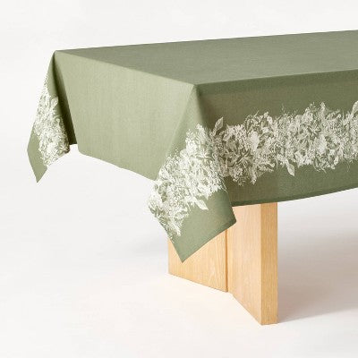 60" x 104" Floral Tablecloth - Threshold designed with Studio McGee