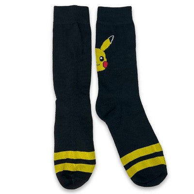 Pokemon 5pk Striped Crew Socks