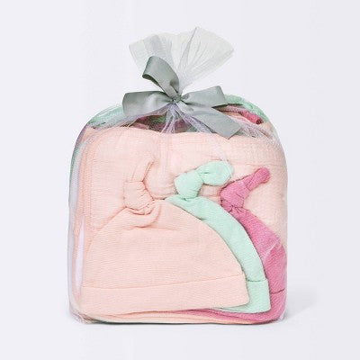 Baby Girls' Layette Gifting Bundle - Cloud Island Pink 3-6M