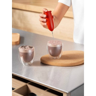 Bodum Schiuma Milk Frother - Red