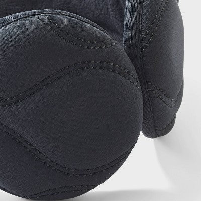 Quilted Behind the Head Earmuff- All In Motion Black One Size Fits Most