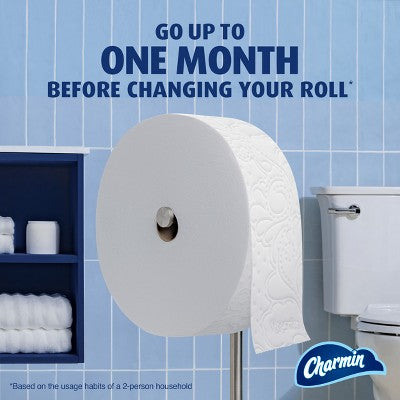 Charmin Ultra Soft Bath Tissue Septic-Safe Toilet Paper Forever Roll Refill - 1700 Sheet