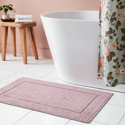 21"x34" Spa Plush Bath Mat Mauve - Threshold
