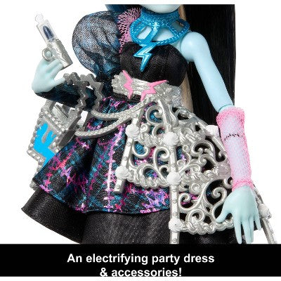 Monster High Scary Sweet Birthday Frankie Stein Doll in Party Dress with Balloon & Gift