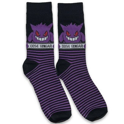 Pokemon 5pk Striped Crew Socks