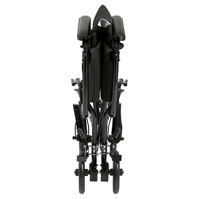 Drive Medical Lightweight Transport Wheelchair, 17" Seat, Black (LOCAL PICKUP ONLY)