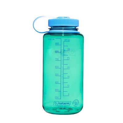 Nalgene 32 fl oz Plastic Wide Mouth Water Bottle - Pastel Green