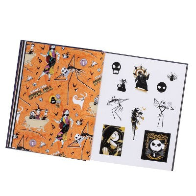 Disney Tim Burton's the Nightmare Before Christmas Celebration of Stickers - by Editors of Thunder Bay Press (Hardcover)