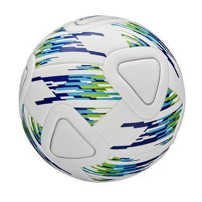 Wilson NCAA Size 5 Vanquish Soccer Ball - White/Blue/Green