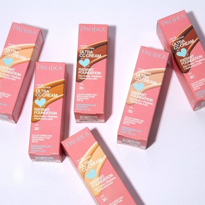 Pacifica Ultra CC Cream Radiant Foundation - Natural/Medium - 1 fl oz