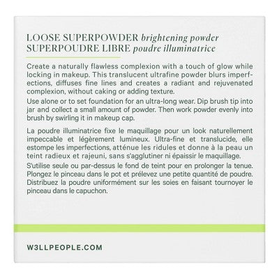 W3LL PEOPLE Loose Superpowder Brightening Powder - Pearl - 0.21oz