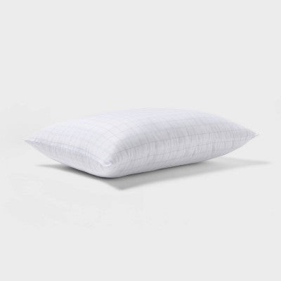 Standard/Queen 2pk Firm Support Dorm Bed Pillows Cover Made with Recycled Materials Moisture Wicking Allergy Protection - Room Essentials (LOCAL PICKUP ONLY)