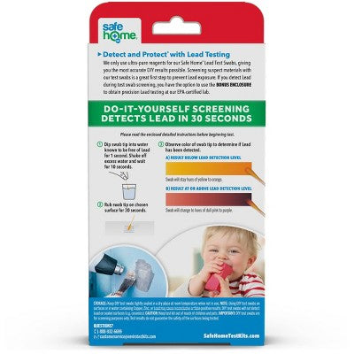 Safe Home 10pk DIY Surface Lead Combo Test Kit