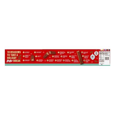 Kit Kat Christmas Milk Chocolate Wafer Candy Yardstick - 27oz/18ct (LOCAL PICKUP ONLY)