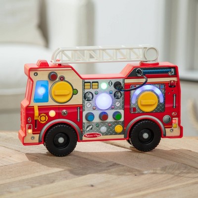 Melissa & Doug Lights & Sounds Fire Truck Activity Board
