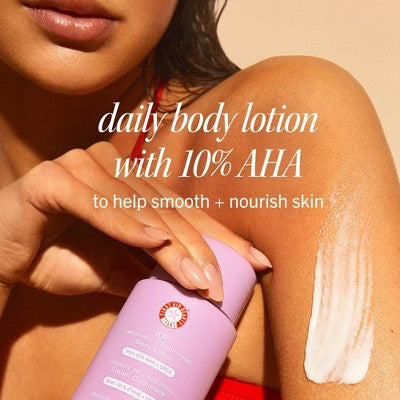 FIRST AID BEAUTY KP Smoothing + Brightening Body Lotion with 10% AHA + Urea - 6.7 fl oz - Ulta Beauty