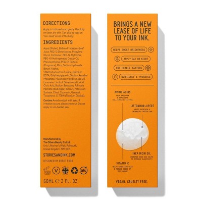 Stories & Ink Enhancing Vibrancy Serum Tattoo Care - 2 fl oz