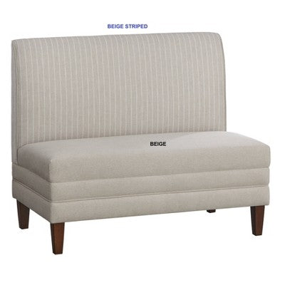 Lifestorey Phillips Upholstered Breakfast Nook Bench Beige (LOCAL PICKUP ONLY)