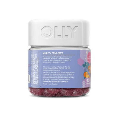 OLLY Kids' Multivitamin + Probiotic Gummies - Sugar Plum Berry - 40ct