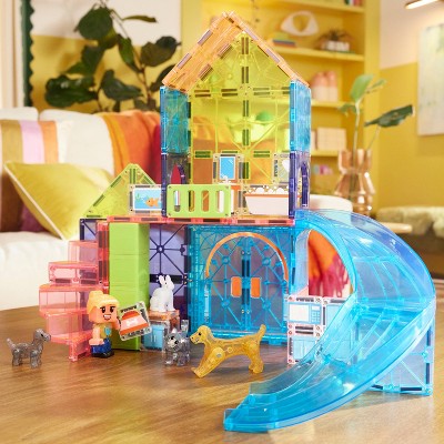 MAGNA-TILES Pet Playhouse Magnetic Building Set