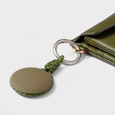 Apple AirTag Silicone/Rope Keychain - heyday Olive