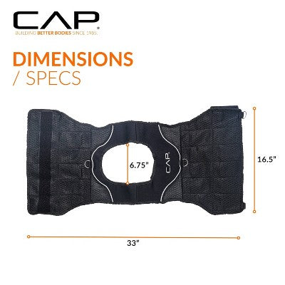 CAP Adjustable Vest Body Weight - 20lbs (LOCAL PICKUP ONLY)