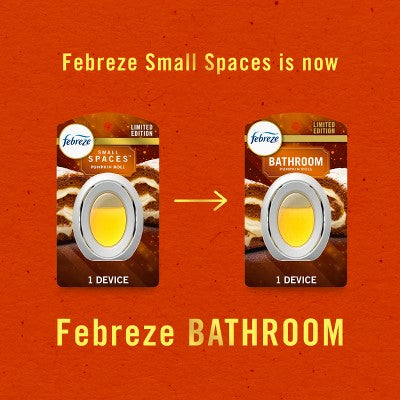 Febreze Bathroom Air Freshener - Pumpkin Roll - 1ct
