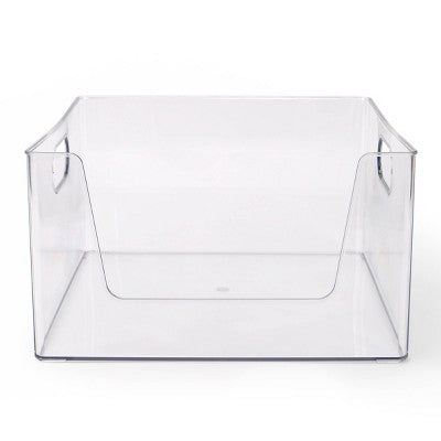 Acrylic Storage Open Front Bin - Bullseye's Playground