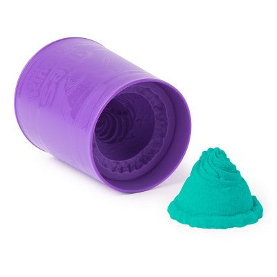 Kinetic Sand Teal Ice Cream Tub