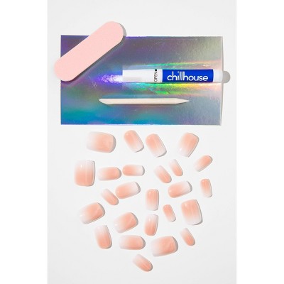 Chillhouse Fake Nails - Born day - Square - 24ct