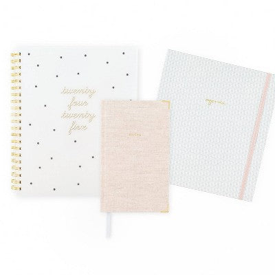 Sugar Paper Essentials 2024-25 Weekly/Monthly Planner 11"x9.5" Scatter Dots