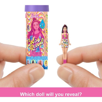 Barbie Mini BarbieLand Color Reveal 1.5" Doll with Surprise Water Reveal