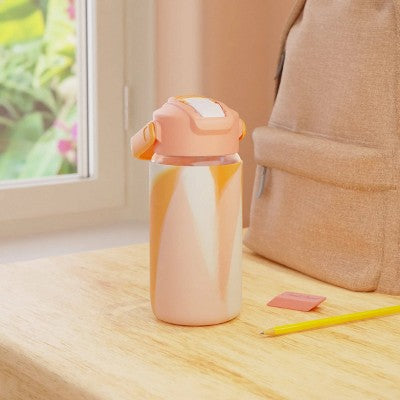 Zak Designs 16 fl oz Polypropylene Bottle with Silicone Sleeve - Orange