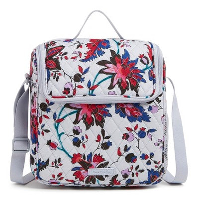 Vera Bradley Women's Outlet Cotton Lunch Crossbody Vineyard Floral