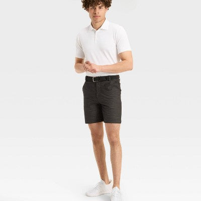 Men's Golf Shorts 7" - All In Motion Black 32