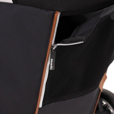 Evenflo Gold Shyft DualRide Infant Car Seat and Stroller with Storage Bag & Canopy - Onyx Black (LOCAL PICKUP ONLY)