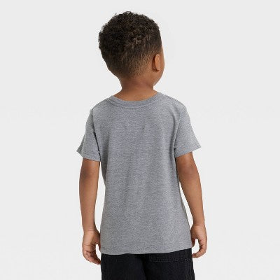 Toddler Boys' Short SleeveGraphic T-Shirt - Cat & Jack Gray 2T
