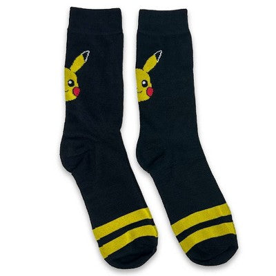 Pokemon 5pk Striped Crew Socks