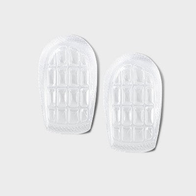 Fab Feet Women's by Foot Petals Air Gel Heel Cup Insoles - Clear