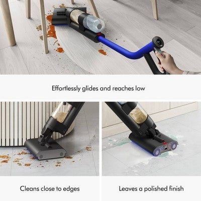 Dyson WashG1 Cordless Wet Cleaner 12" Black/Blue: Cleaning Path Bagless, Battery-Powered, 4 Speeds, Hardwood & Hard Floor, 2-Year Warranty (LOCAL PICKUP ONLY)