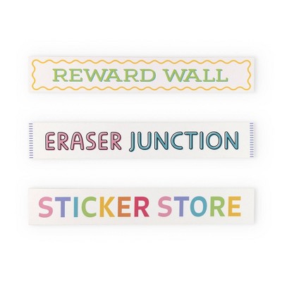 Yoobi Evolve Reward Wall Display Set Teal, Teacher Supplies