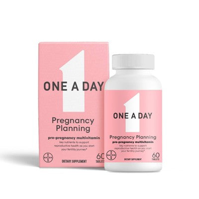 One A Day Pregnancy Planning Vitamin Tablet - 60ct