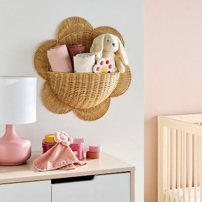Plush Security Blanket - Pink Flower - Cloud Island