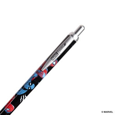 Yoobi Marvel Ballpoint Pen 3pk Retractable Set Spider-Man, School Supplies