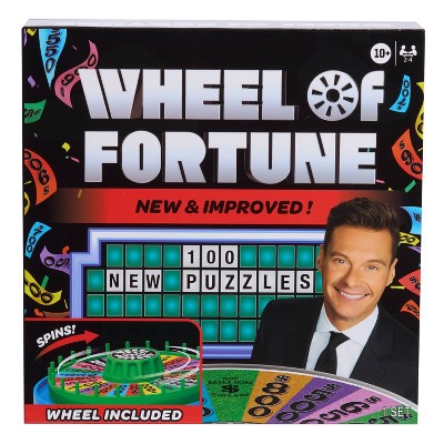 Wheel of Fortune Deluxe Game - Just Play Electronic Puzzle Game, Spin & Solve Word Game for Family Game Night, Ages 10+